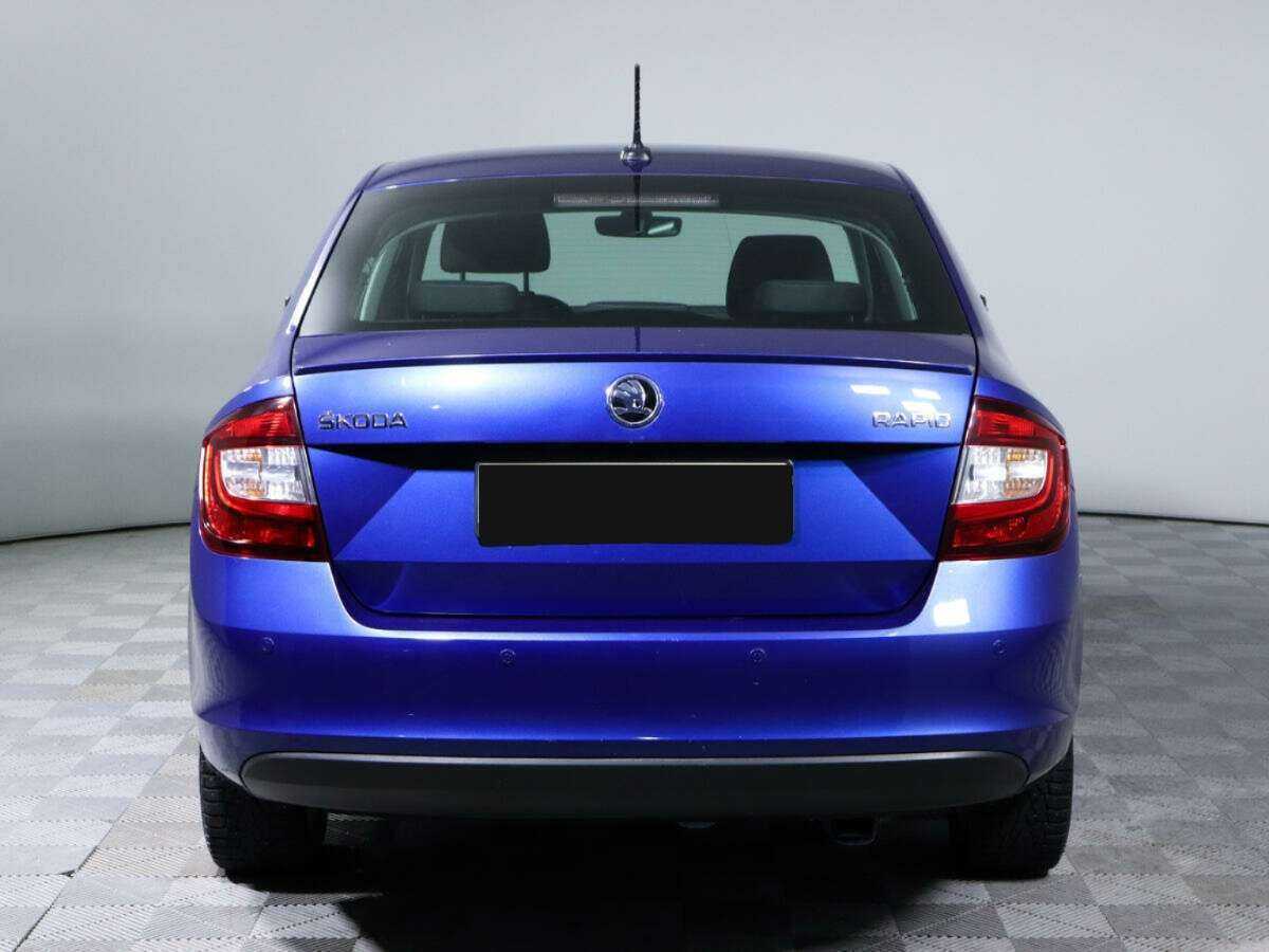 Шкода Рапид б/у, 2017, Роботизированная. Фото: #4