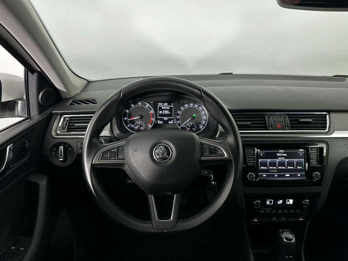 Шкода Рапид б/у, 2016, Роботизированная. Фото: #11