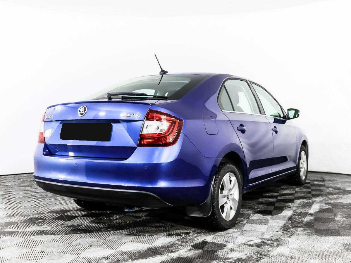 Шкода Рапид б/у, 2017, Роботизированная. Фото: #4