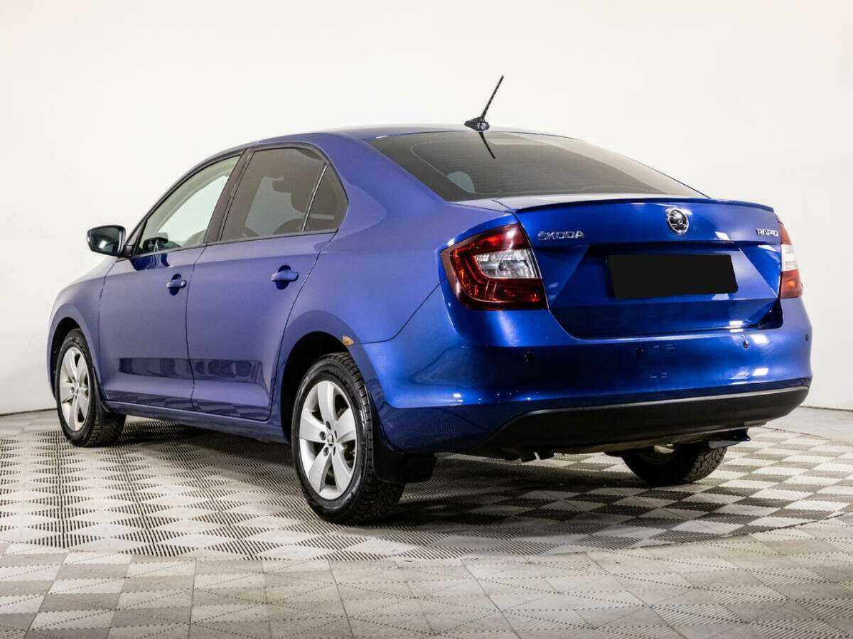 Шкода Рапид б/у, 2017, Роботизированная. Фото: #6