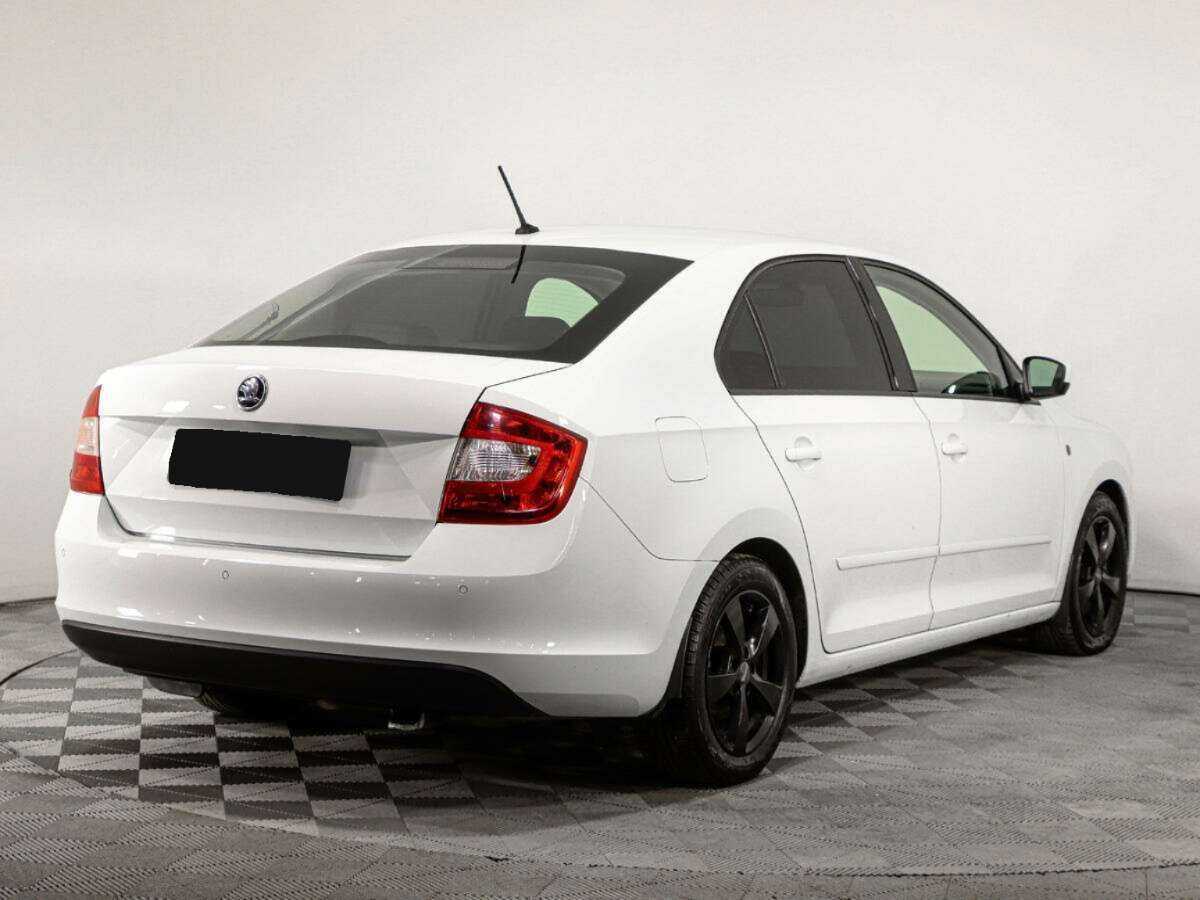 Шкода Рапид б/у, 2016, Роботизированная. Фото: #4