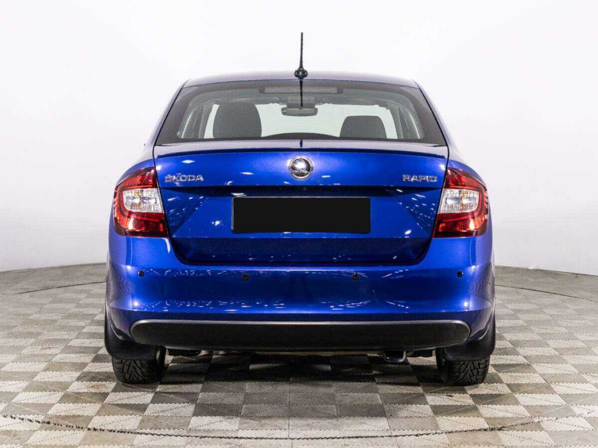 Шкода Рапид б/у, 2017, Роботизированная. Фото: #5