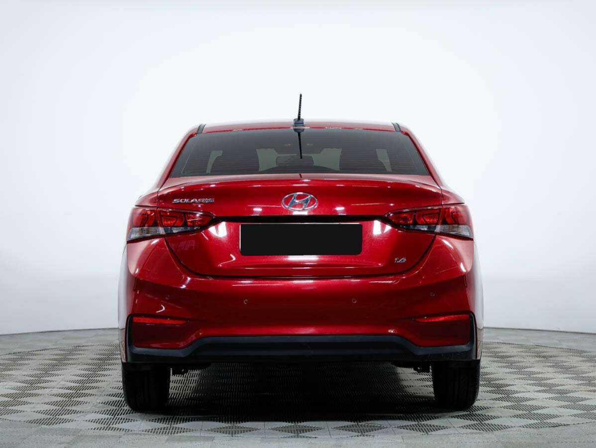 Хендай Солярис б/у, 2017, Автоматическая. Фото: #4