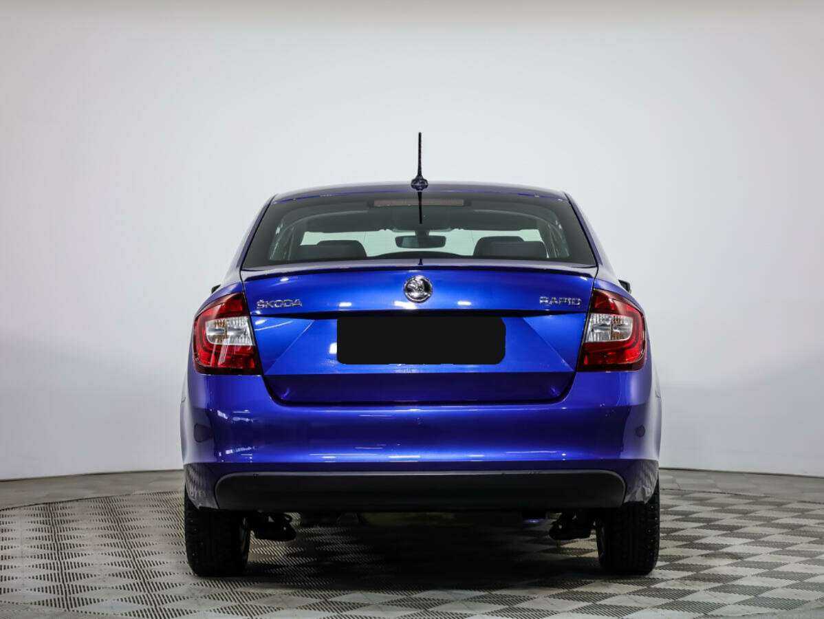 Шкода Рапид б/у, 2018, Роботизированная. Фото: #4