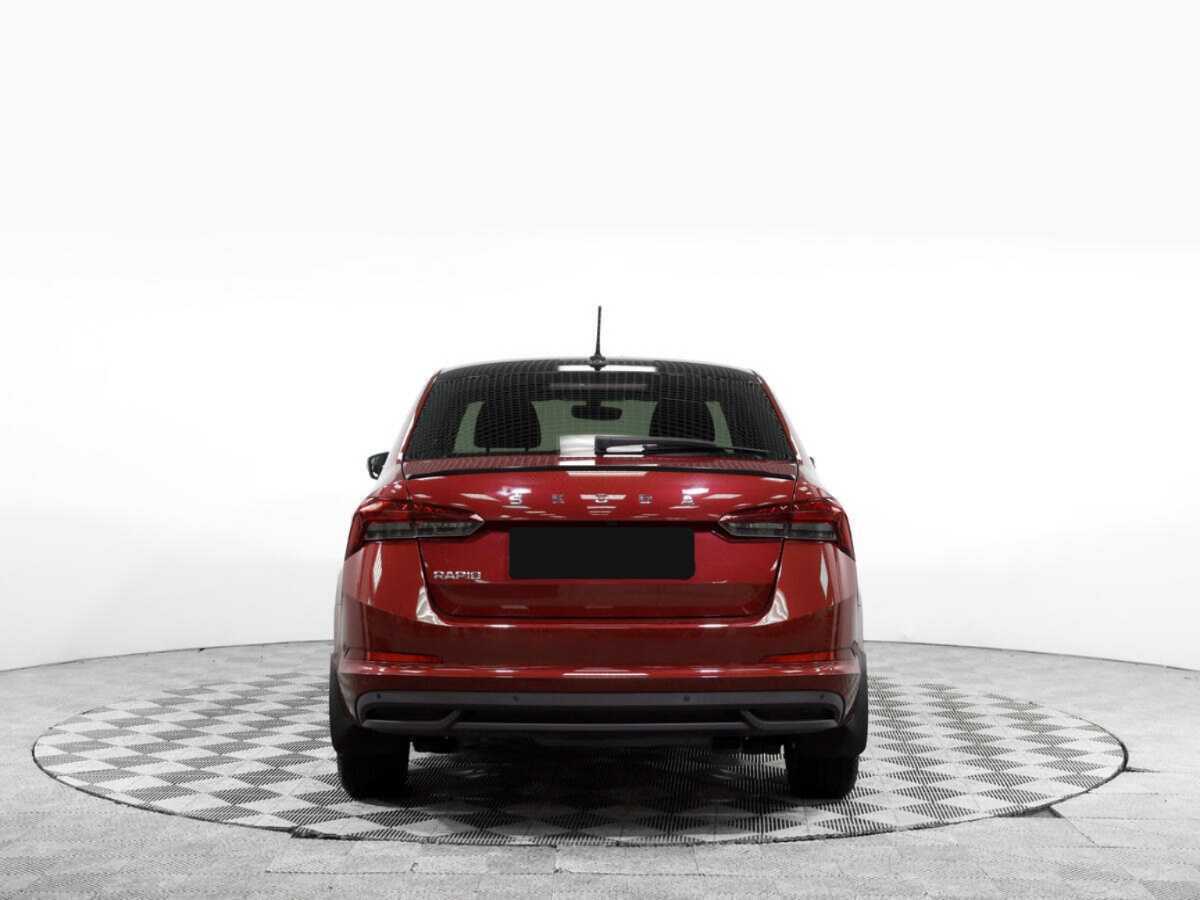 Шкода Рапид б/у, 2020, Роботизированная. Фото: #4