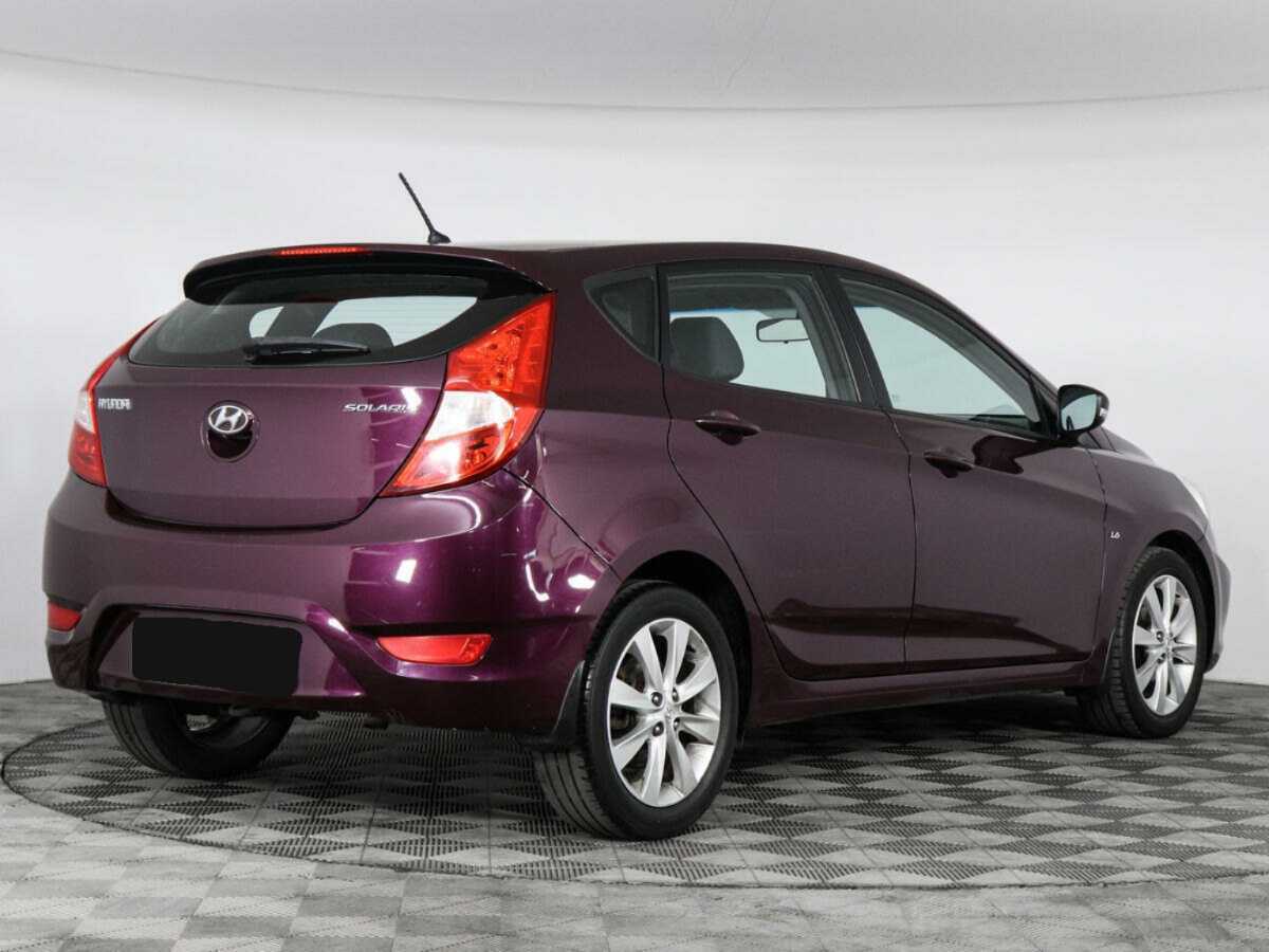 Хендай Солярис б/у, 2014, Автоматическая. Фото: #4