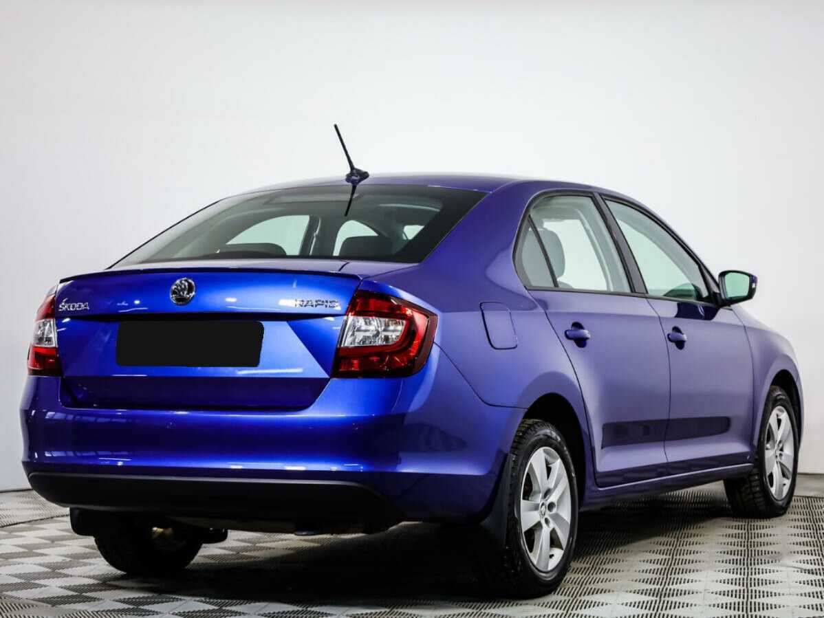 Шкода Рапид б/у, 2018, Роботизированная. Фото: #3