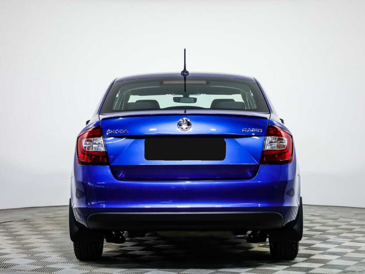 Шкода Рапид б/у, 2018, Роботизированная. Фото: #4