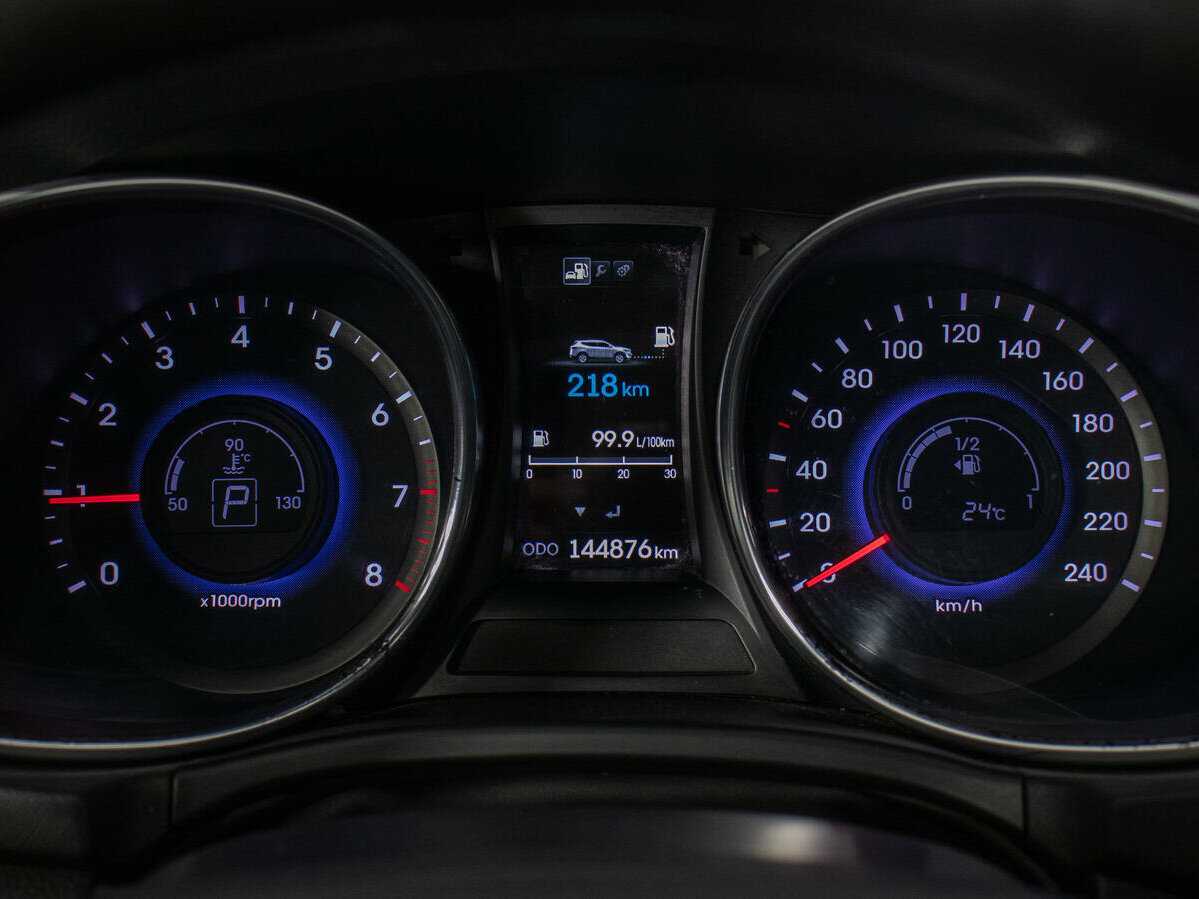 Хендай Санта Фе б/у, 2013, Автоматическая. Фото: #14