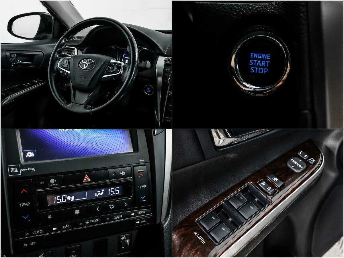 Тойота Камри б/у, 2015, Автоматическая. Фото: #16