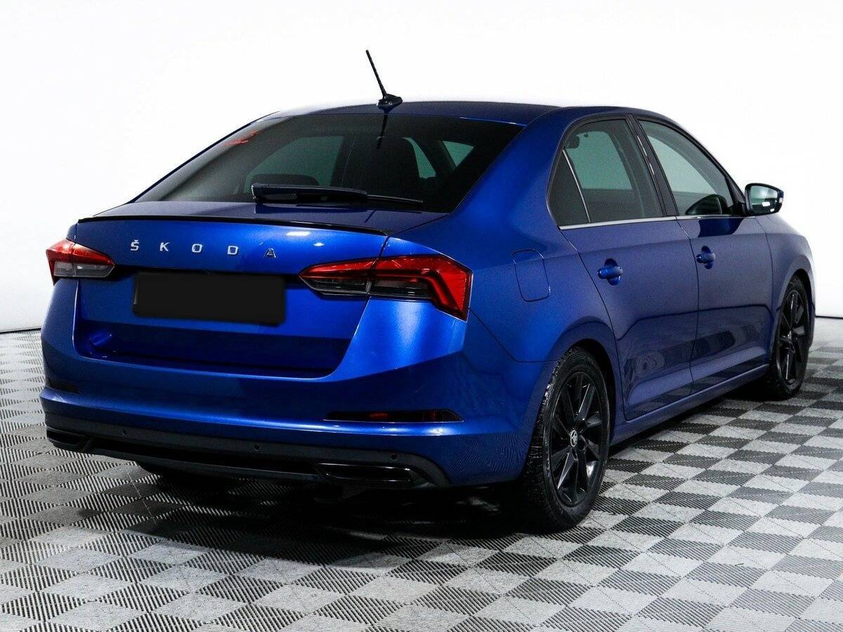 Шкода Рапид б/у, 2021, Роботизированная. Фото: #4