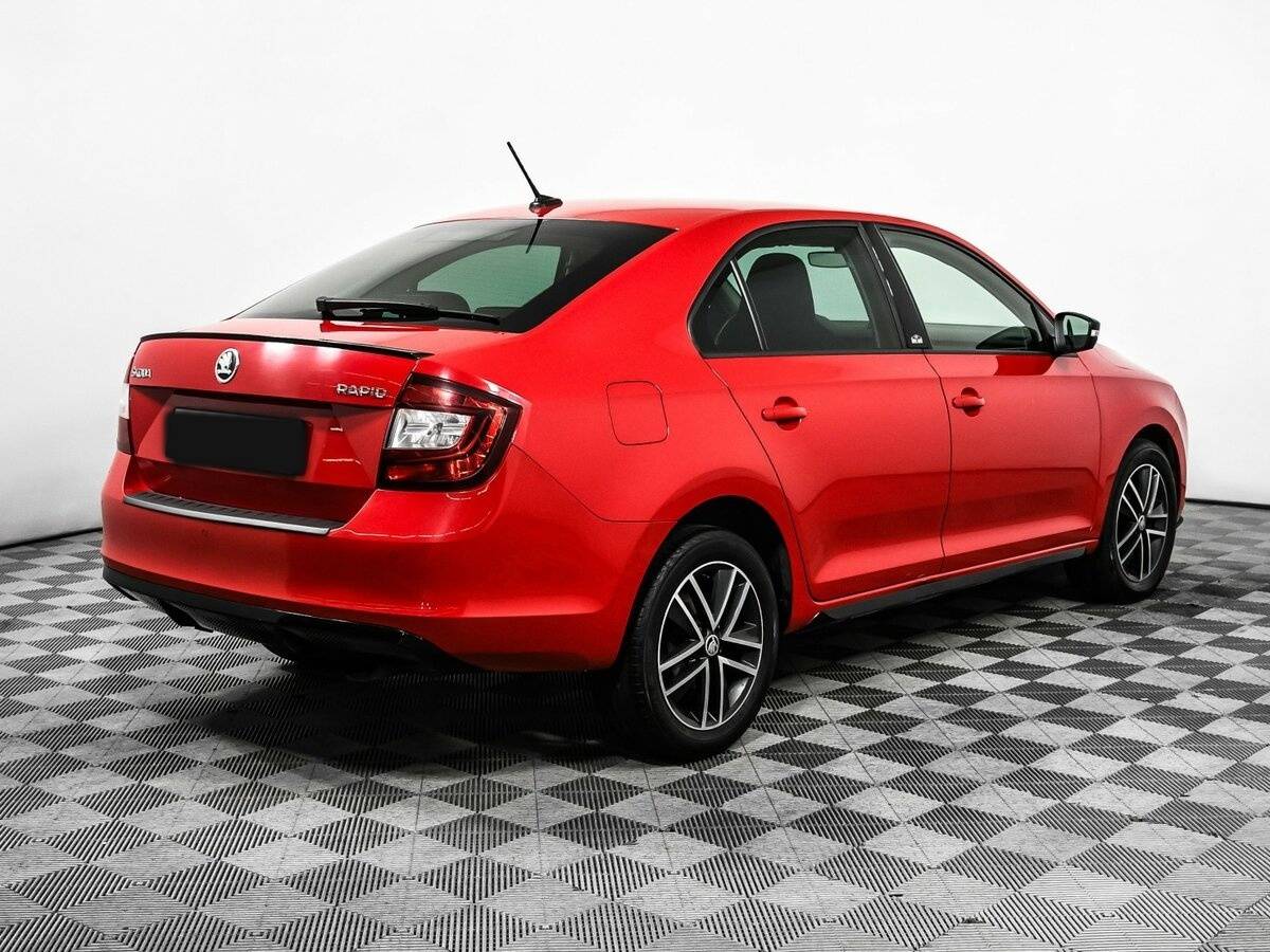 Шкода Рапид б/у, 2018, Автоматическая. Фото: #4