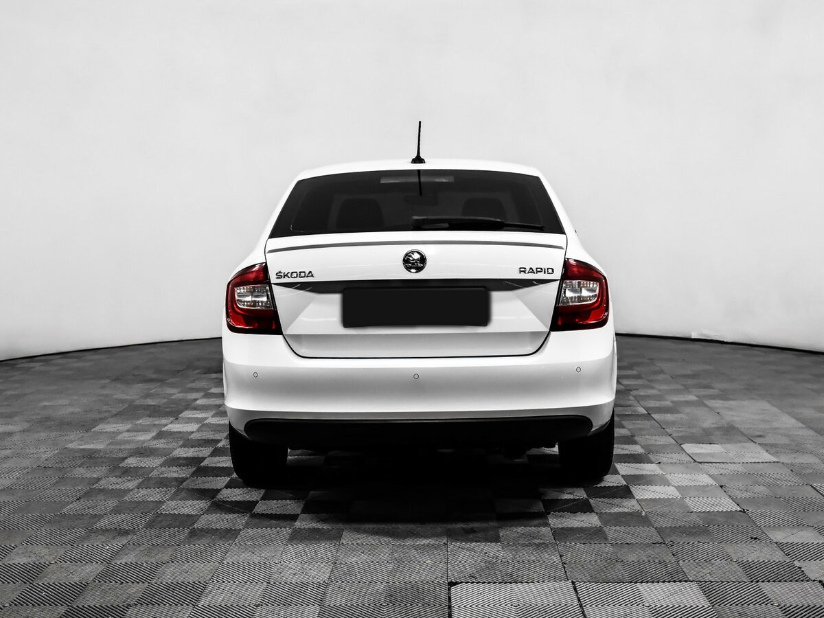 Шкода Рапид б/у, 2018, Роботизированная. Фото: #4